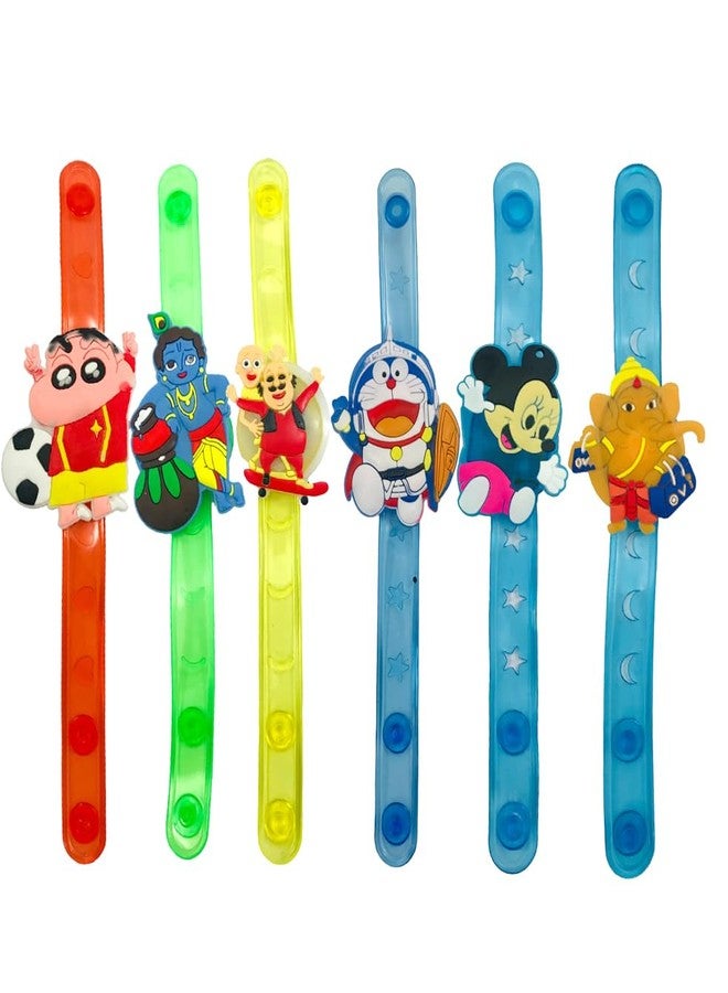 Sesonby Set Of 2 Kids LED Cartoon Character rakhi for brother bhai boys different design character may vary - Image 2